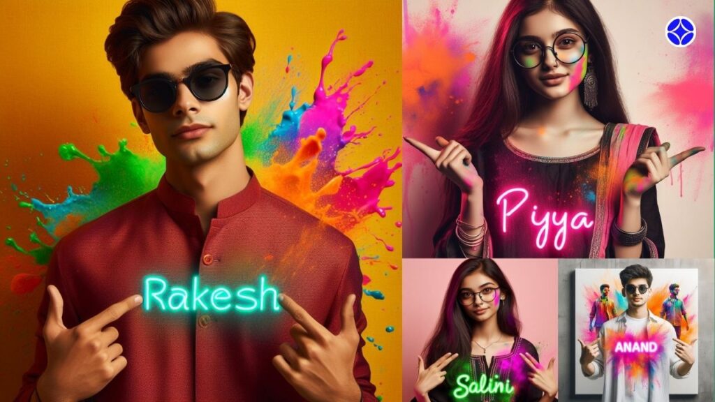 How to Create AI Holi Profile Pictures with Name