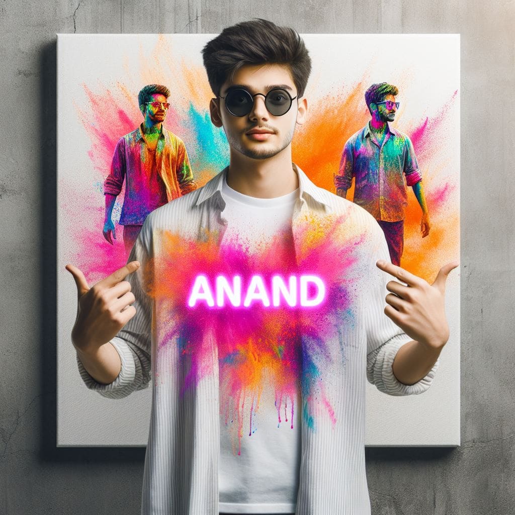 Bing Ai Generated Holi Profile Pictures