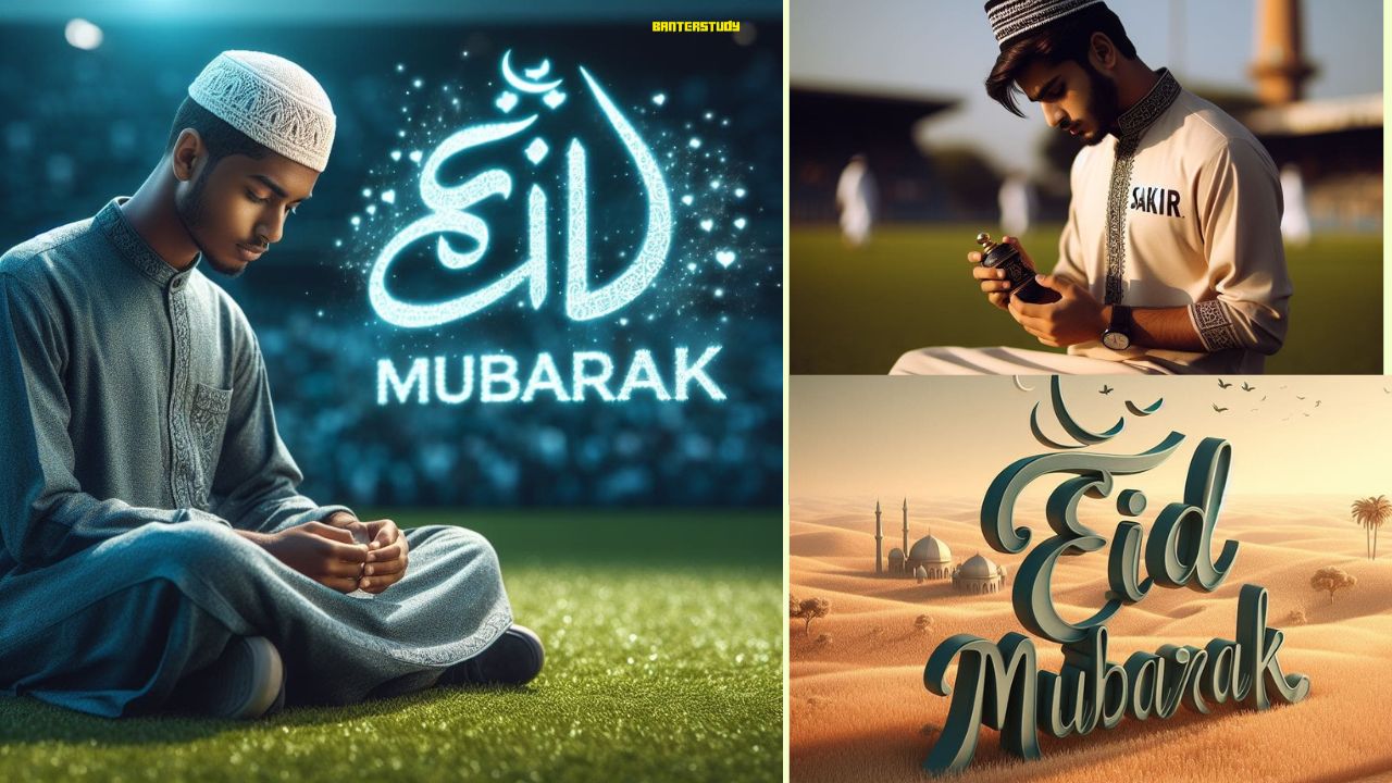 Customizable Ai EID Mubarak images